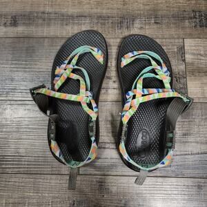 Chaco Camper Turquoise Size 4 Youth Junior Shoes J180234 Multicolor b43
